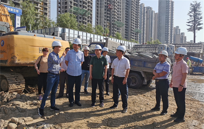 市文旅廣電局和市住建局主要領(lǐng)導(dǎo)檢查古西城文化園項目建設(shè)工作