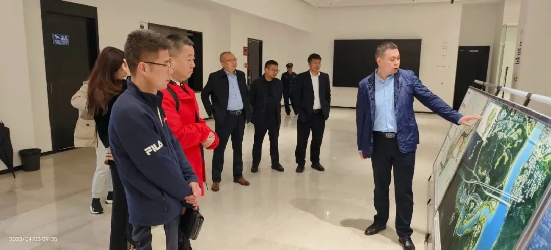 陜文投云創(chuàng)科技公司來市發(fā)投集團考察調研
