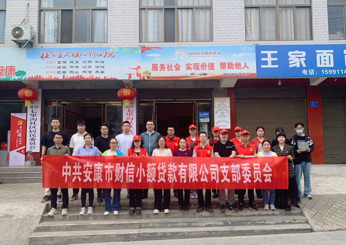 財(cái)信小貸黨支部開展“弘揚(yáng)勞動(dòng)精神 助力創(chuàng)文工作”主題黨日活動(dòng)